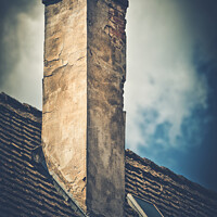 Buy canvas prints of The old abandoned chimney by Ingo Menhard