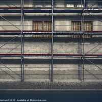 Buy canvas prints of Art of scaffolding by Ingo Menhard