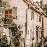 Buy canvas prints of A facade of an old building by Ingo Menhard