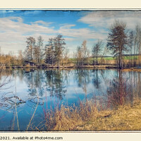 Buy canvas prints of By the pond by Ingo Menhard