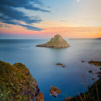 Buy canvas prints of Thatchers Rock, Devon by Craig Cunliffe