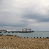 Buy canvas prints of Eastbourne pier by John Rae