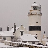 Buy canvas prints of The Cloch lighthouse by John Rae