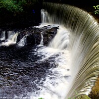 Buy canvas prints of The Weir by John Rae