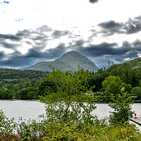 Buy canvas prints of Loch Lomond by Mike Bell