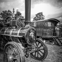 Buy canvas prints of King George V Traction Engine by Alan Taylor