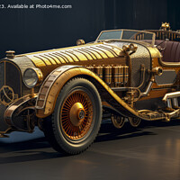 Buy canvas prints of Steampunk Supercar by Alan Taylor