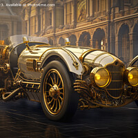 Buy canvas prints of Steampunk Supercar by Alan Taylor