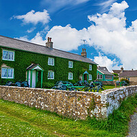 Buy canvas prints of Ye Olde World Cafe in Bosherston, Pembrokeshire by Tracey Turner