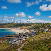 Buy canvas prints of Sennen Cove in Cornwall by Tracey Turner