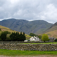 Buy canvas prints of Wasdale head Inn by Tracey Turner