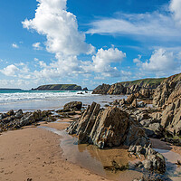 Buy canvas prints of Marloes Sands in Pembrokeshire by Tracey Turner