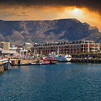 Buy canvas prints of Cape Town and Table Mountain by Tracey Turner