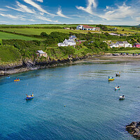 Buy canvas prints of View of Abercastle in Pembrokeshire by Tracey Turner