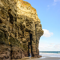 Buy canvas prints of Elephant Rock at Bossiney Haven, Cornwall by Tracey Turner
