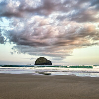 Buy canvas prints of Trebarwith Strand, North Cornwall by Tracey Turner