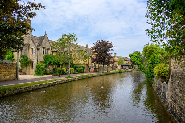 Bourton on the Water  Picture Board by Tracey Turner