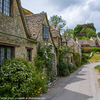 Buy canvas prints of Arlington Row in Bibury - Beautiful Cotswolds by Tracey Turner