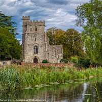 Buy canvas prints of St Cyr's Church on the Canal in Stonehouse  by Tracey Turner