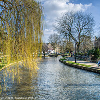 Buy canvas prints of Beautiful Bourton on the Water  in The Cotswolds by Tracey Turner