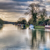 Buy canvas prints of Just Boating! Gloucester and Sharpness Canal by Tracey Turner