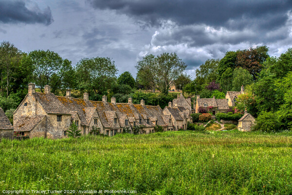 Arlington Row in Bibury, The Cotswolds Picture Board by Tracey Turner