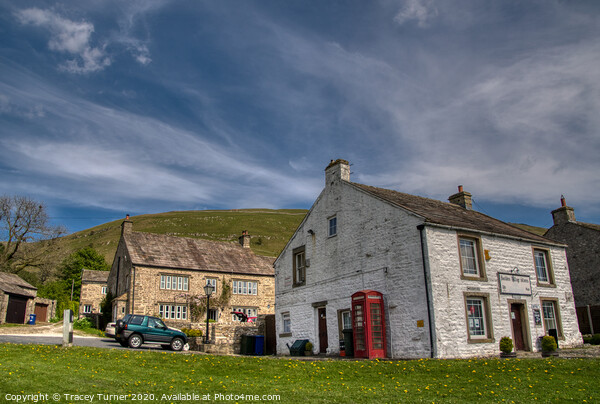 Beautiful Buckden, Yorkshire Dales Picture Board by Tracey Turner
