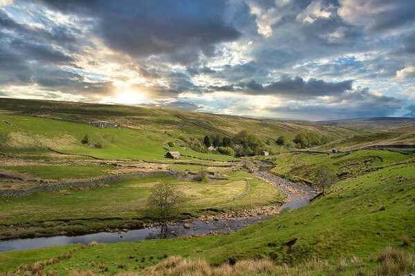 The Stunning Yorkshire Dales Picture Board by Tracey Turner
