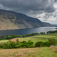 Buy canvas prints of Wast Water Lake, The Lake District by Tracey Turner