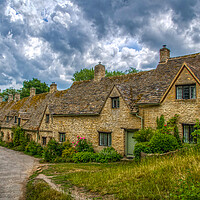 Buy canvas prints of Cotswolds Chic - Beautiful Bibury by Tracey Turner