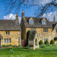 Buy canvas prints of Lower Slaughter, Cotswolds by Tracey Turner