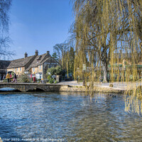 Buy canvas prints of Bourton on the Water, The Cotswolds, Gloucestershi by Tracey Turner