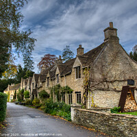 Buy canvas prints of Castle Combe in the Cotswolds, Wiltshire by Tracey Turner