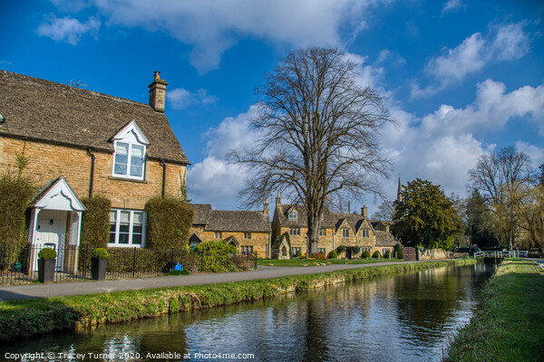 Lower Slaughter in the Cotswolds Picture Board by Tracey Turner