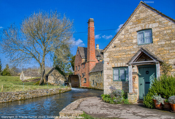 The Old Mill at Lower Slaughter in the Cotwolds Picture Board by Tracey Turner