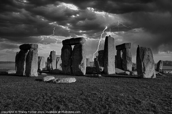 Stonehenge Strike Picture Board by Tracey Turner
