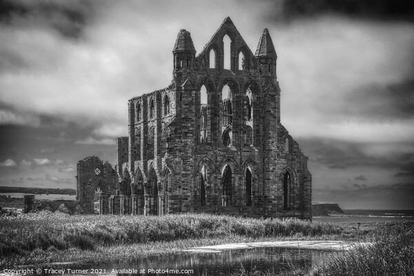 Whitby Abbey Picture Board by Tracey Turner