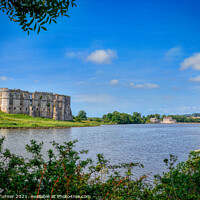Buy canvas prints of Carew Castle and Tidal Mill, Pembrokeshire by Tracey Turner