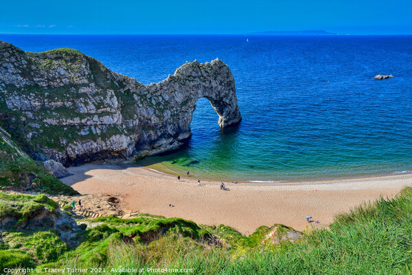 Dorset's Durdle Door Picture Board by Tracey Turner
