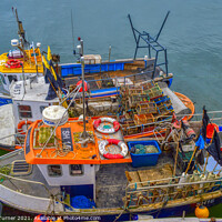 Buy canvas prints of Fishing boats by Tracey Turner