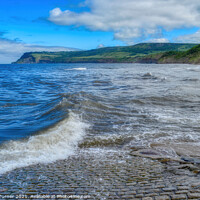 Buy canvas prints of 'Tides in!' Slipway View at Robin Hood's Bay by Tracey Turner