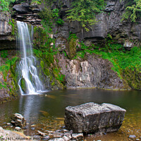 Buy canvas prints of Thornton Force Waterfall by Jim Day