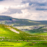 Buy canvas prints of Ingleborough from Kingsdale by Jim Day