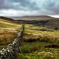 Buy canvas prints of Whernside in the cloud by Jim Day