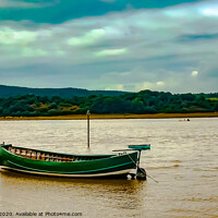 Buy canvas prints of Kippford Boat by Jim Day