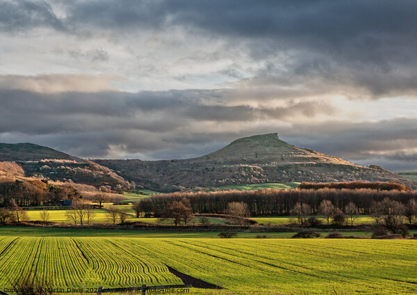 Roseberry Topping from the North Picture Board by Martin Davis