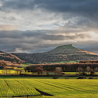 Buy canvas prints of Roseberry Topping from the North by Martin Davis
