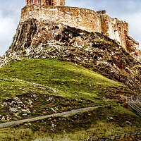 Buy canvas prints of Lindesfarne Castle by Martin Davis