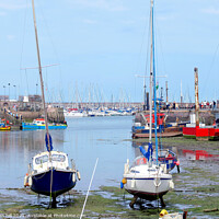 Buy canvas prints of Brixham harbours at Devon. by john hill