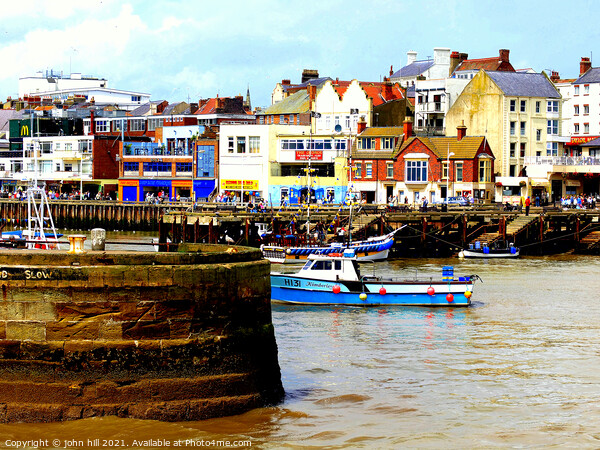 The harbour entrance at Bridlington Picture Board by john hill